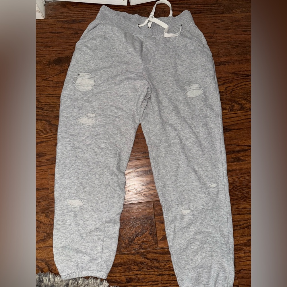 Aerie ripped sweatpants